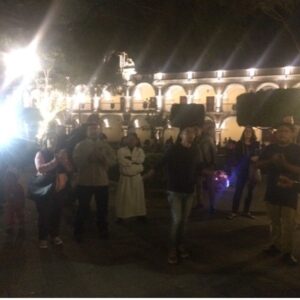 Evangelism in La Antigua - Jan 2016